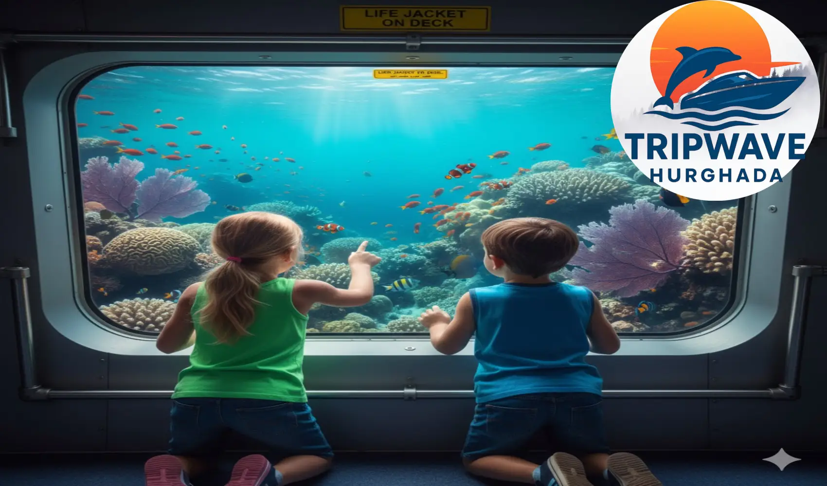 Glass Bottom Boat Hurghada Trip - Royal Sea Scope Semi-Submarine Adventure